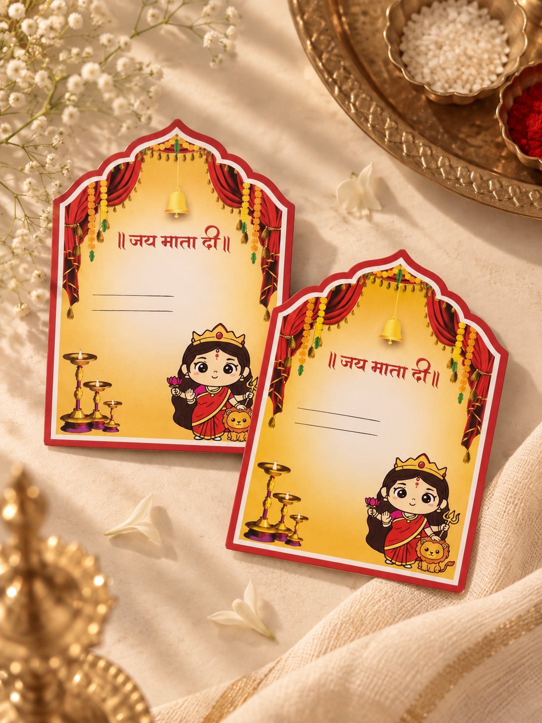 Kanjak Money Card for Navratri